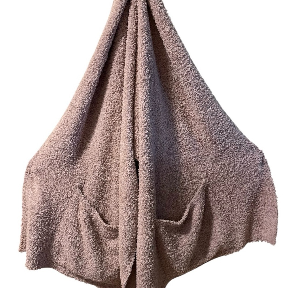 Barefoot Dreams Cozy Chic Sherpa Piece in Blush Taupe